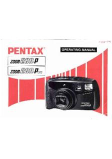 Pentax Zoom 280 P manual. Camera Instructions.